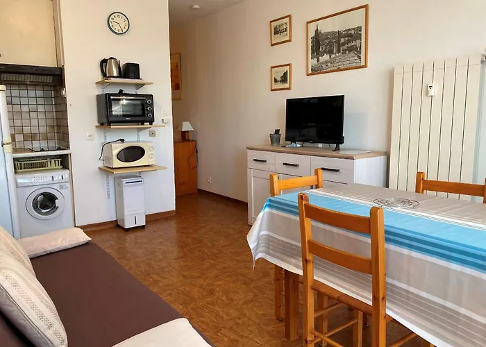 T1 Lumineux Avec Cuisine équipée, Coin Nuit Séparé Et Wifi - - Fr-1-553-48 Apartamento *